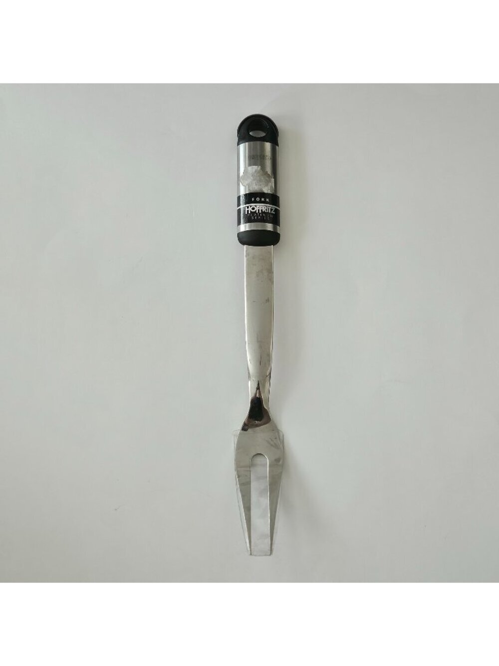 VTG 1995 Hoffritz FORK Platinum Series Carving Serving 13.5" Silver Tone HF85004